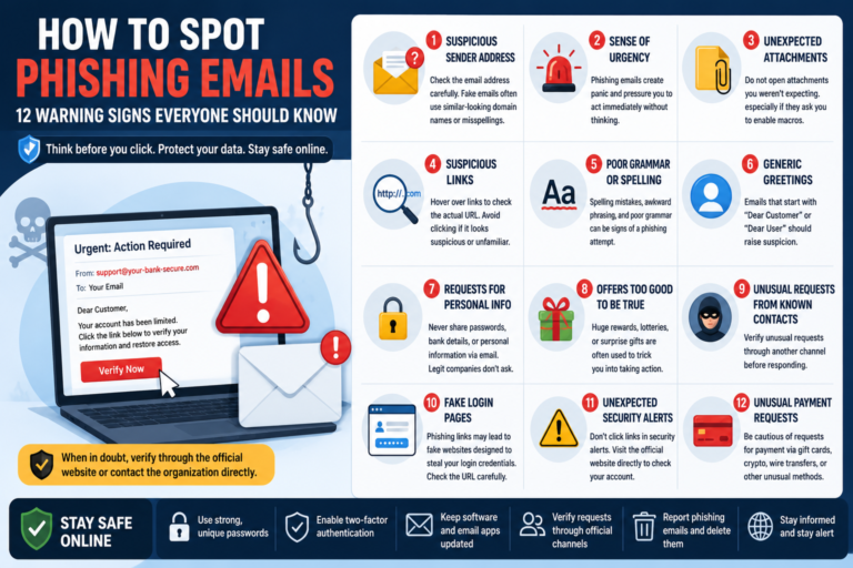 How to Spot Phishing Emails: 12 Warning Signs Everyone Should Know